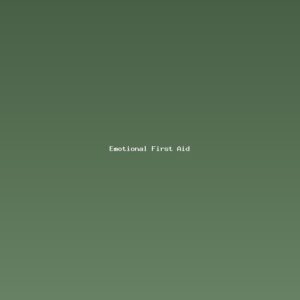 Emotional First Aid: How to Navigate Difficult Feelings Without Being Capsized by Them