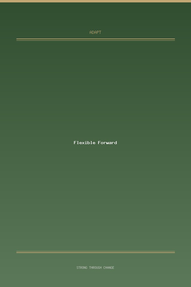 Flexible Forward cover