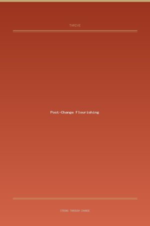 Post-Change Flourishing cover