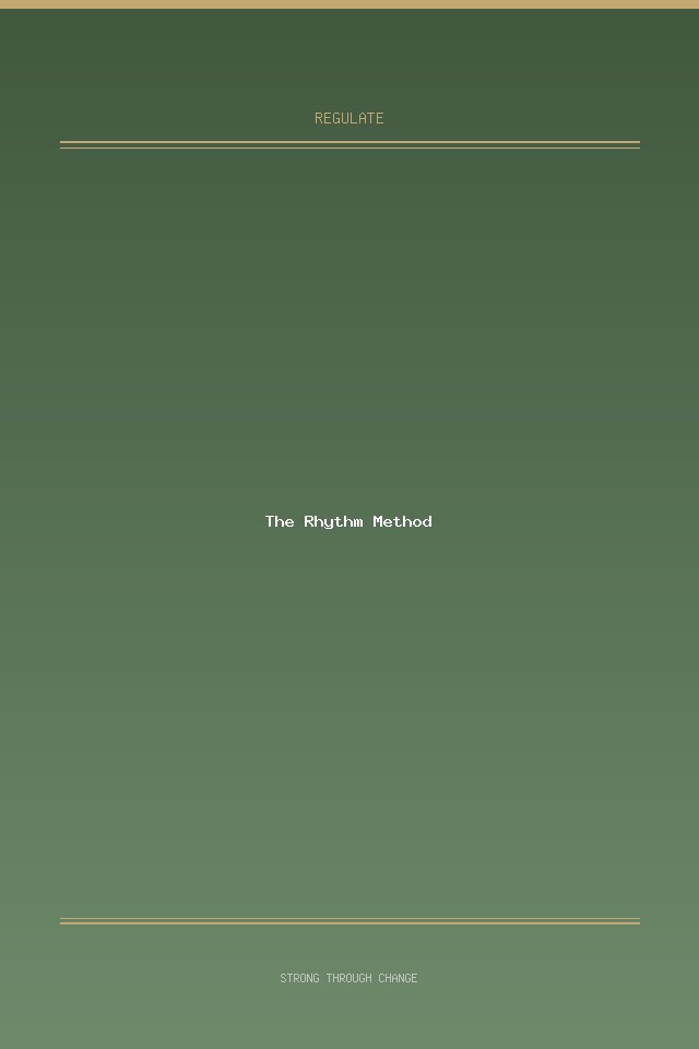 The Rhythm Method cover