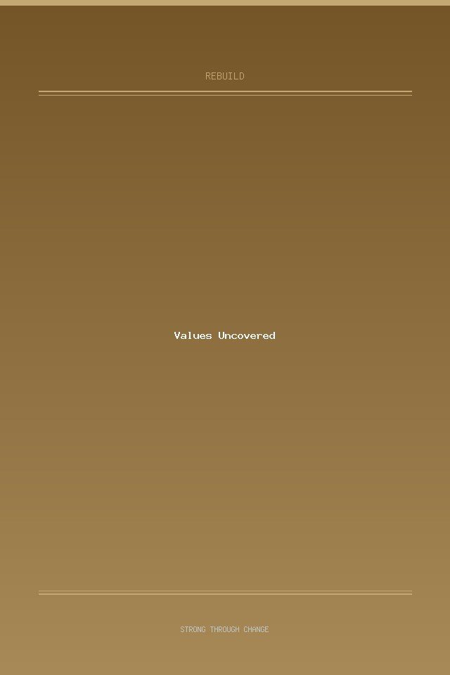 Values Uncovered cover