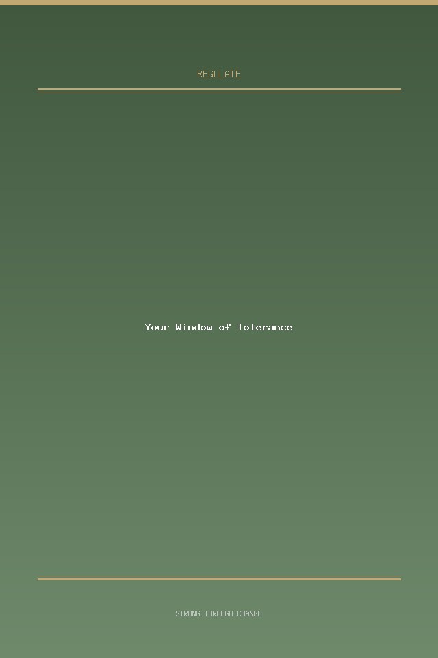 Your Window of Tolerance cover
