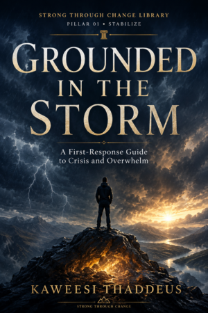 Grounded in the Storm: A First-Response Guide to Crisis and Overwhelm cover